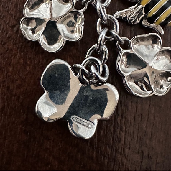 Coach Spring Pave Mix Keychain Fob 92248 - Picture 9 of 10